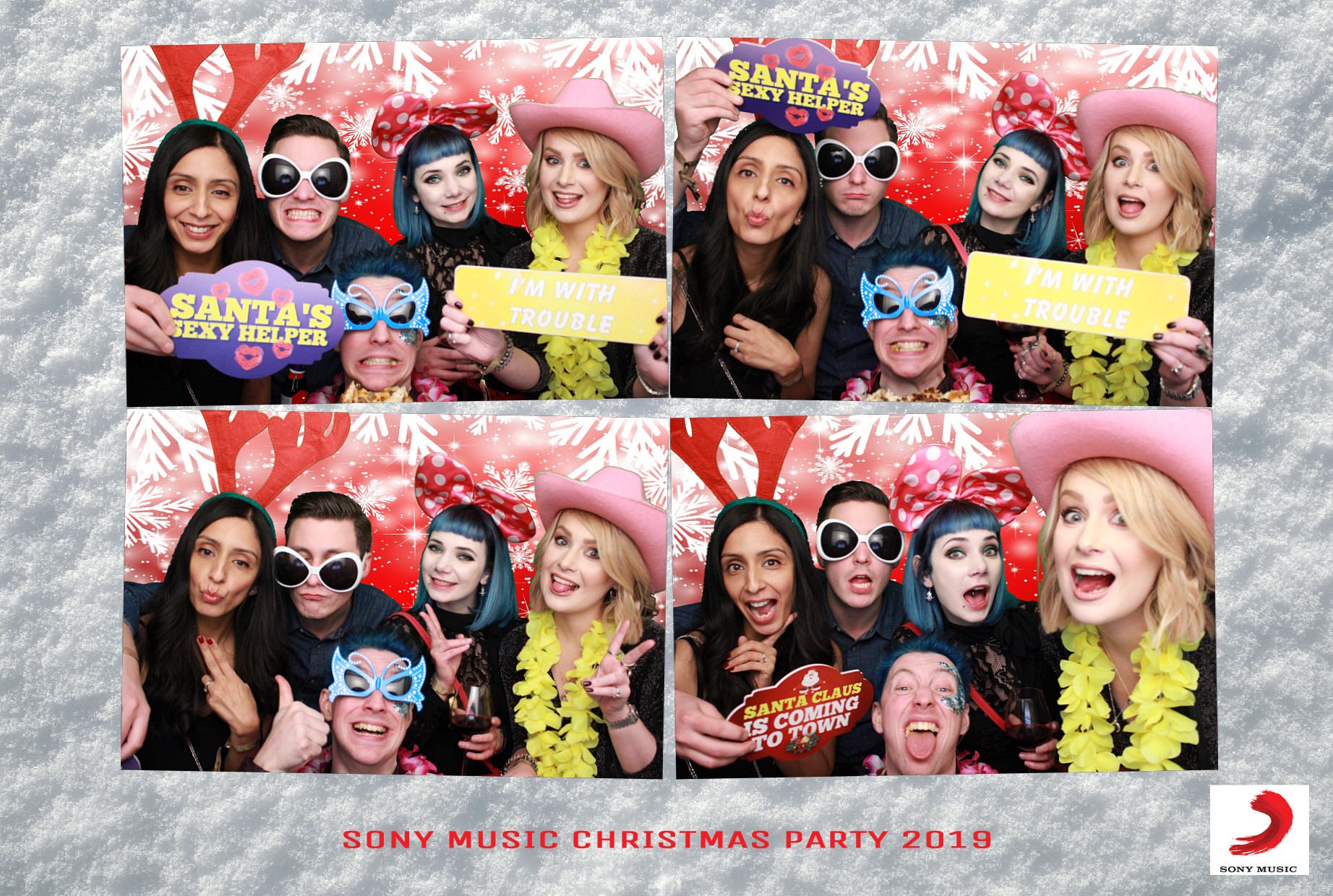 Sony Music Christmas Party 2019 | View more photos from the event at gallery.myphotoboothexperience.co.uk/u/MyPhotoBoothExperienceLtd/Sony-Music-Christmas-Party-2019